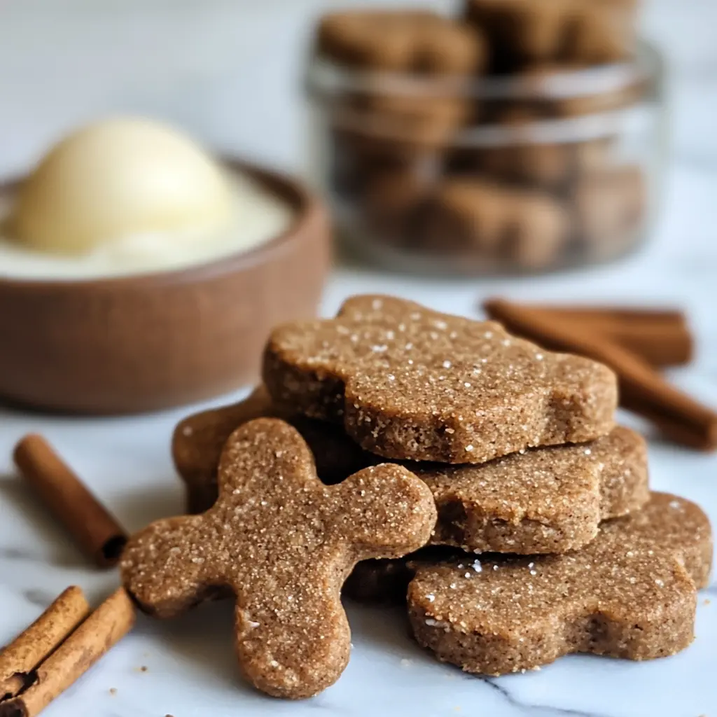 4-Ingredient Apple Cinnamon Dog Biscuits