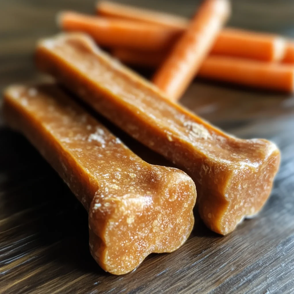 Apple and Carrot Hard Bones for Dogs Recipe